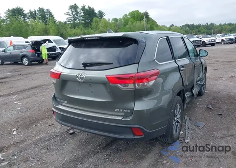 2017 Toyota Highlander Xle из США, поврежденный, VIN 5TDJZRFH0HS439767